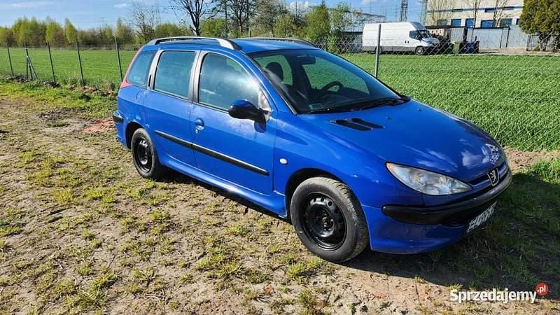 Niebieski Używany 2003 Peugeot 206 Kombi | 2300 zł (Dobra cena) - Obraz 1/4
