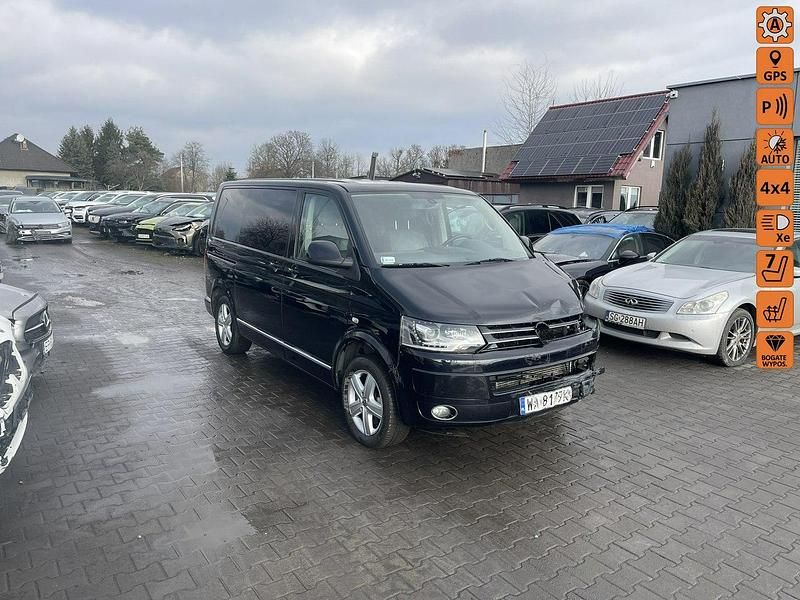 Czarny Używany 2011 VW Multivan Van | 49 900 zł - Obraz 1/4