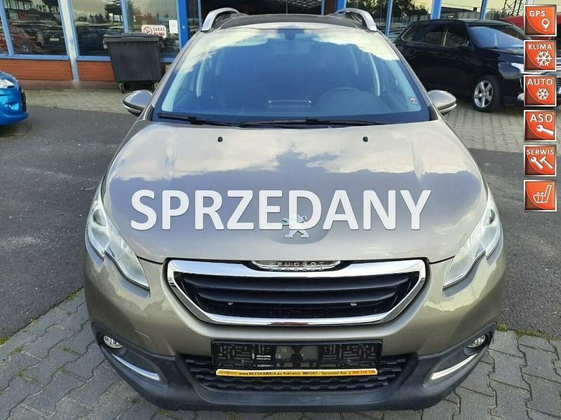 Brązowobeżowy Używany 2014 Peugeot 2008 SUV | 30 700 zł (Drogi) - Obraz 1/4