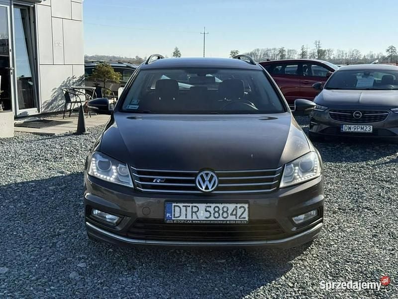 Brązowy Używany 2013 VW Passat R-line Kombi | 33 900 zł (Super Cena) - Obraz 1/4