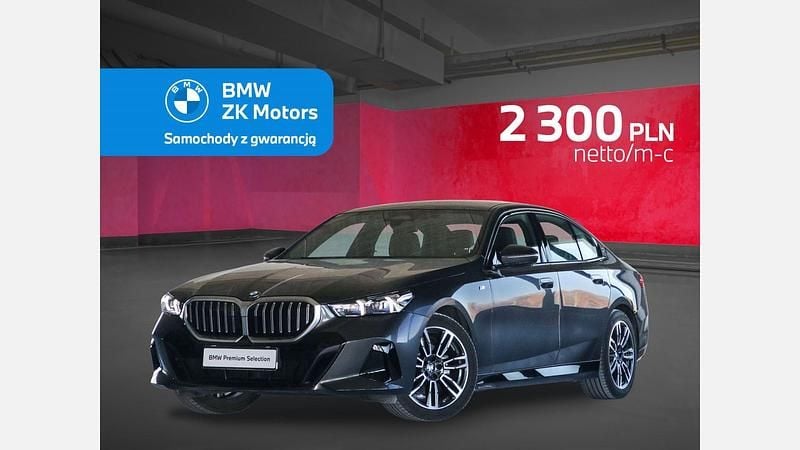 Szary sophisto z brylantowym połyskiem metalizowany Używany 2025 BMW 520 Comfort Edition Sedan/Limuzyna | 254 900 zł (Dobra cena) - Obraz 1/3