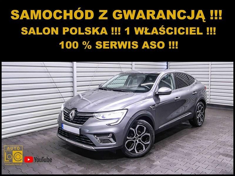 Szary (metalik) Używany 2022 Renault Arkana SUV | 60 885 zł - Obraz 1/4
