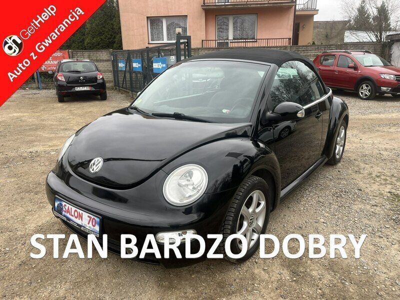 Czarny Używany 2004 VW Beetle Kabriolet | 13 900 zł (Uczciwa cena) - Obraz 1/4
