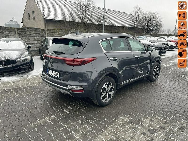 Czarny Używany 2018 Kia Sportage SUV | 49 900 zł - Obraz 1/4