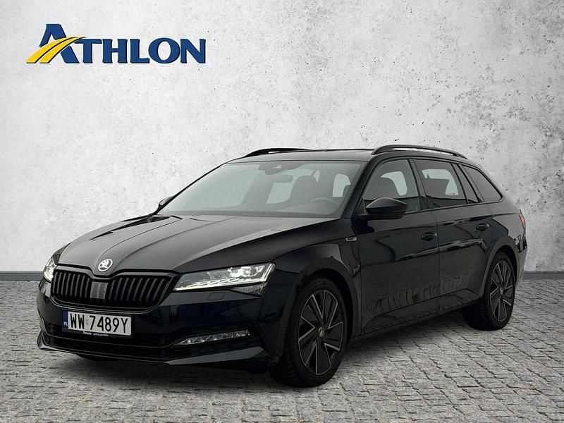 Czarny (metalik) Używany 2022 Skoda Superb Kombi | 134 200 zł (Drogi) - Obraz 1/4