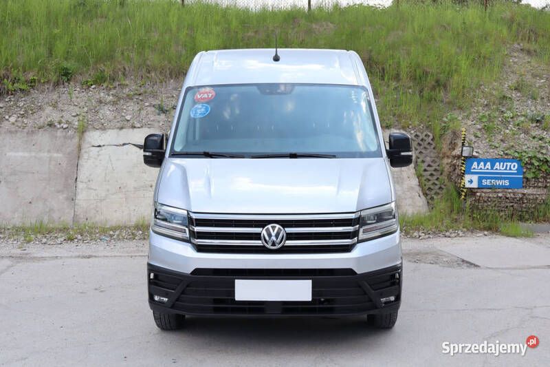 Srebrny Używany 2021 VW Crafter Van | 87 999 zł - Obraz 1/4