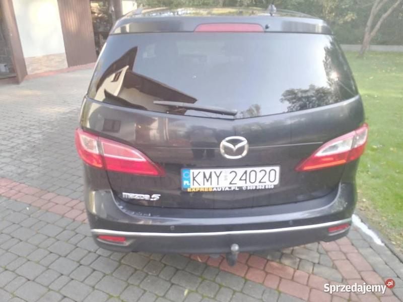 Czarny Używany 2014 Mazda 5 Minivan | 19 500 zł (Uczciwa cena) - Obraz 1/4