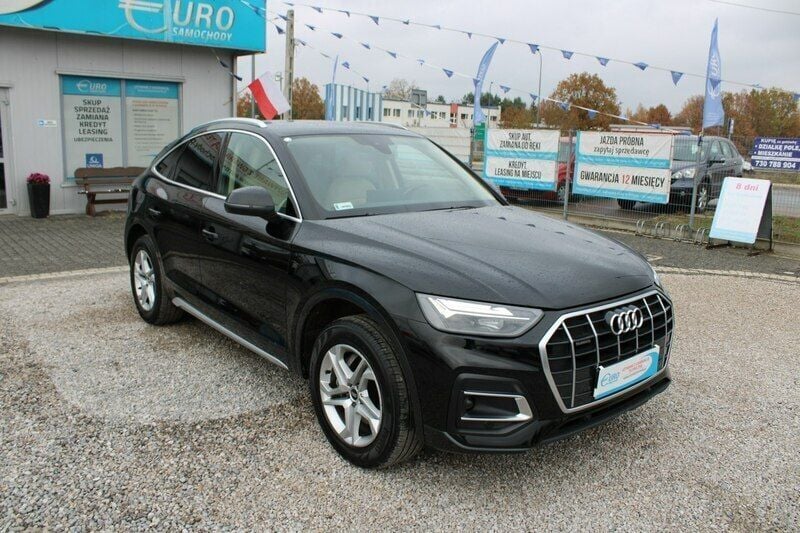 Używany Audi Q5 Sportback 204 KM (150 kW) 2021 Czarny (metalik) SUV