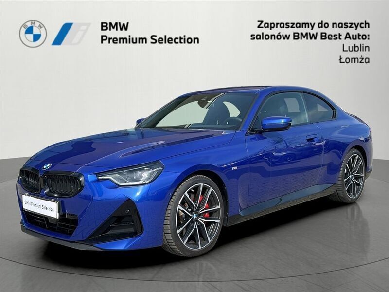 Niebieski portimao m metalizowany Używany 2024 BMW 220 Comfort Edition Coupe | 199 900 zł - Obraz 1/3