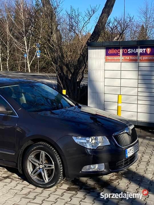 Brązowy Używany 2009 Skoda Superb Hatchback | 22 500 zł (Dość drogi) - Obraz 1/4