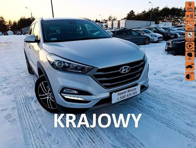 Używany Hyundai Tucson 132 KM (97 kW) 2017 Srebrny (metalik) SUV