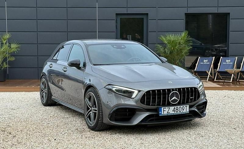 Szary Używany 2020 Mercedes A45 AMG AMG Hatchback | 201 900 zł - Obraz 1/3