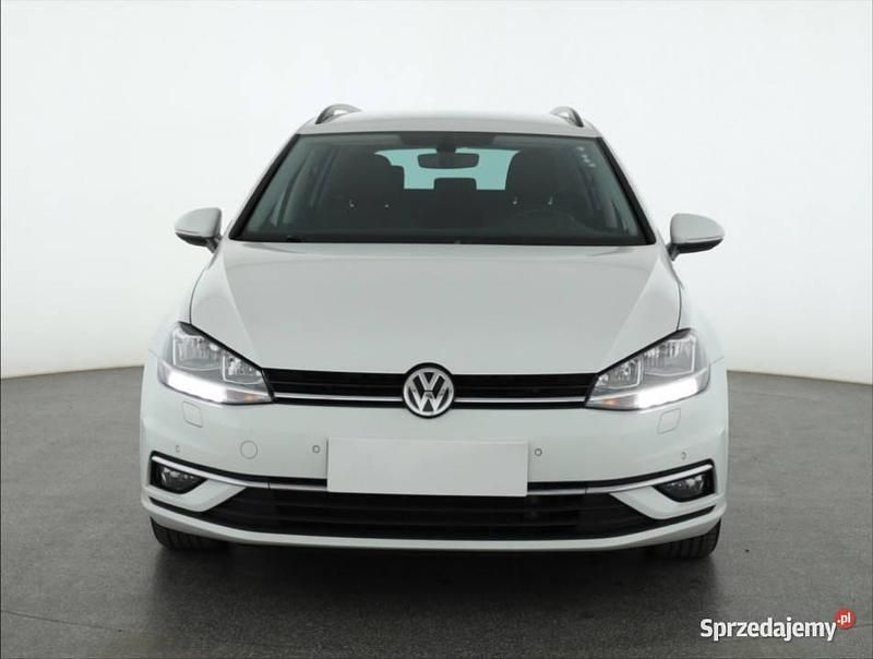 Biały Używany 2019 VW Golf VII Kombi | 46 999 zł (Uczciwa cena) - Obraz 1/4