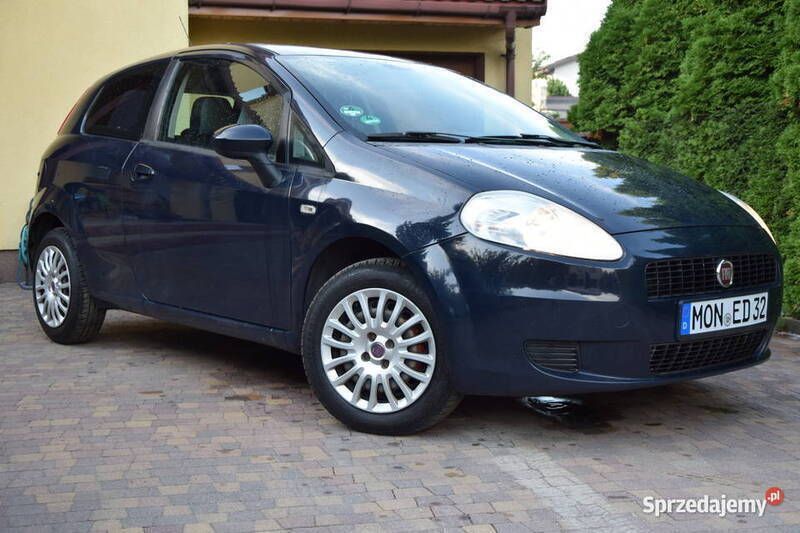 Granatowy Używany 2009 Fiat Grande Punto Dynamic Hatchback | 10 900 zł (Dość drogi) - Obraz 1/4