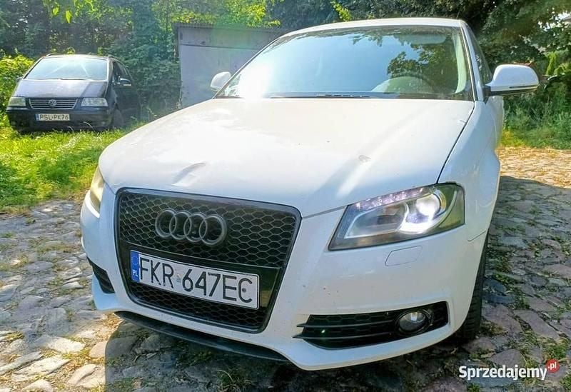 Biały Używany 2009 Audi A3 Coupe | 12 900 zł (Super Cena) - Obraz 1/4