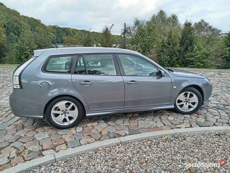 Grafitowy Używany 2008 Saab 9-3 Kombi | 22 900 zł (Dość drogi) - Obraz 1/4