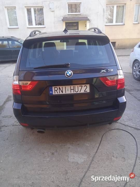 Niebieski Używany 2009 BMW X3 SUV | 23 900 zł - Obraz 1/4