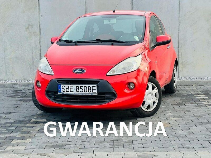 Czerwony Używany 2010 Ford Ka Hatchback | 12 900 zł (Uczciwa cena) - Obraz 1/4