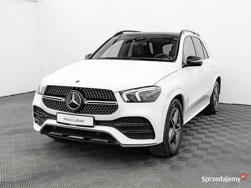 Biały Używany 2020 Mercedes GLE300 SUV | 209 700 zł - Obraz 1/4