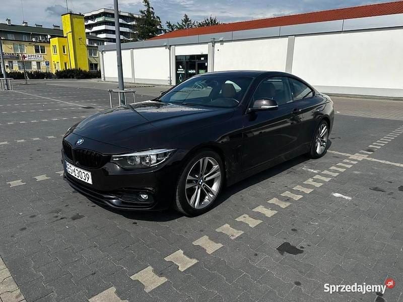 Brązowy Używany 2017 BMW 430 Luxury Line Coupe | 90 000 zł - Obraz 1/4