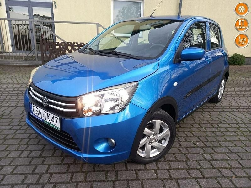 Niebieski Używany 2014 Suzuki Celerio Hatchback | 17 950 zł - Obraz 1/4