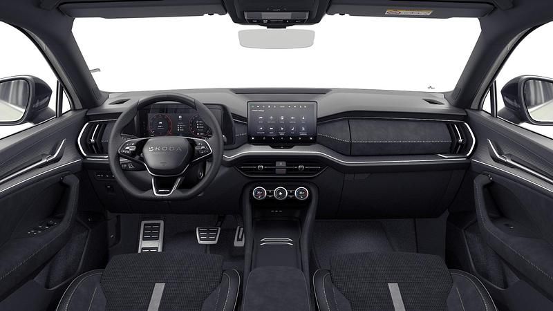 Nowe Skoda Kodiaq SportLine 142 KM (104 kW) 2026 Szary steel niemetalizowany SUV