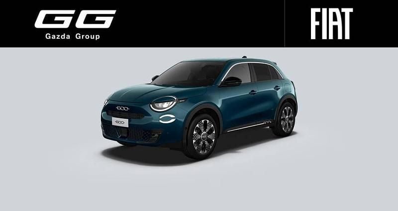 Nowe Fiat 600 La Prima 110 KM (80 kW) 2025 Lakier metalizowany zielony mare SUV