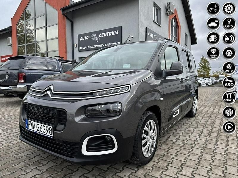 Inny (metalik) Używany 2019 Citroën Berlingo Minivan | 54 800 zł (Uczciwa cena) - Obraz 1/4
