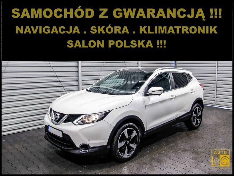 Biały (metalik) Używany 2016 Nissan Qashqai SUV | 39 999 zł (Super Cena) - Obraz 1/4