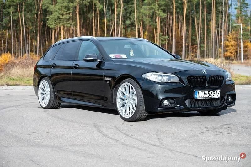 Używany BMW 525 2014 Czarny Kombi