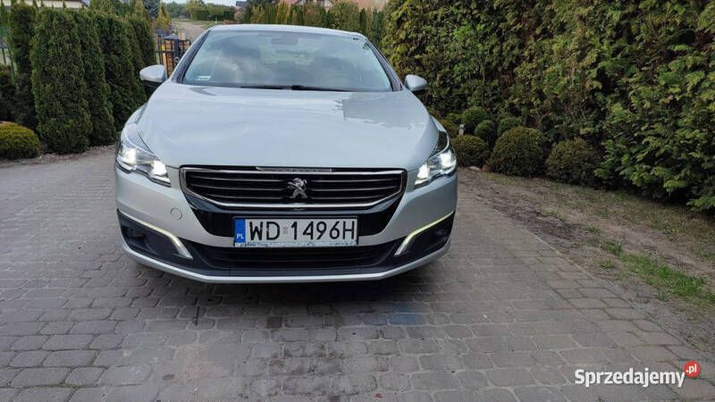 Srebrny Używany 2017 Peugeot 508 Sedan/Limuzyna | 39 975 zł (Dobra cena) - Obraz 1/4