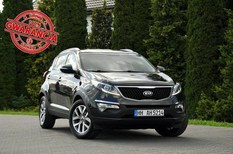 Czarny Używany 2015 Kia Sportage SUV | 41 900 zł (Dobra cena) - Obraz 1/4