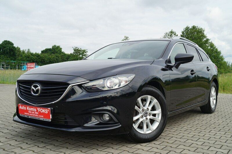 Czarny (metalik) Używany 2014 Mazda 6 Sedan/Limuzyna | 37 900 zł (Uczciwa cena) - Obraz 1/4