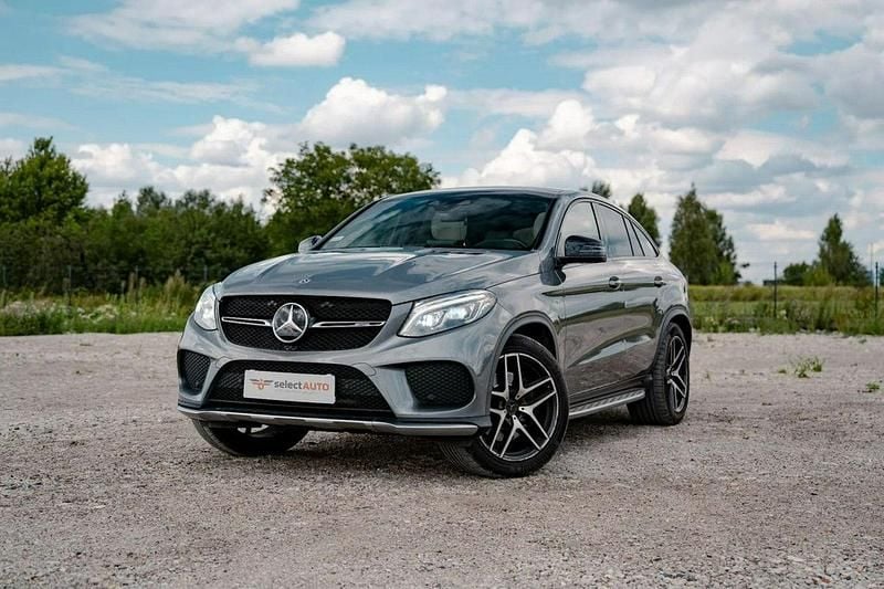 Szary (metalik) Używany 2017 Mercedes GLE53 AMG AMG SUV | 190 000 zł - Obraz 1/4