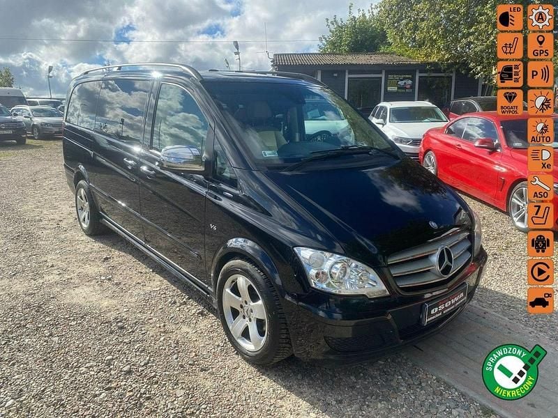 Czarny Używany 2013 Mercedes Viano Minivan | 97 999 zł - Obraz 1/4