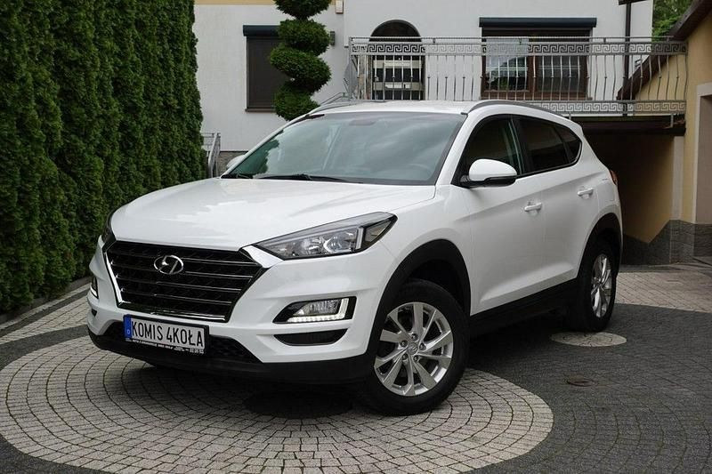 Biały Używany 2018 Hyundai Tucson SUV | 69 900 zł (Uczciwa cena) - Obraz 1/4
