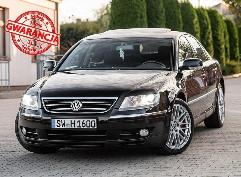 Czarny Używany 2007 VW Phaeton Sedan/Limuzyna | 27 700 zł - Obraz 1/4
