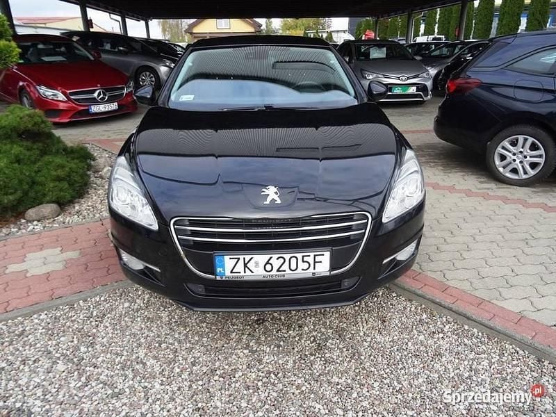 Czarny Używany 2013 Peugeot 508 Sedan/Limuzyna | 23 900 zł (Dobra cena) - Obraz 1/4