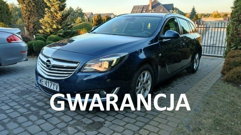 Niebieski Używany 2014 Opel Insignia Sedan/Limuzyna | 28 999 zł (Dobra cena) - Obraz 1/4