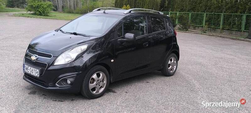 Czarny Używany 2013 Chevrolet Spark Hatchback | 11 200 zł (Dobra cena) - Obraz 1/4