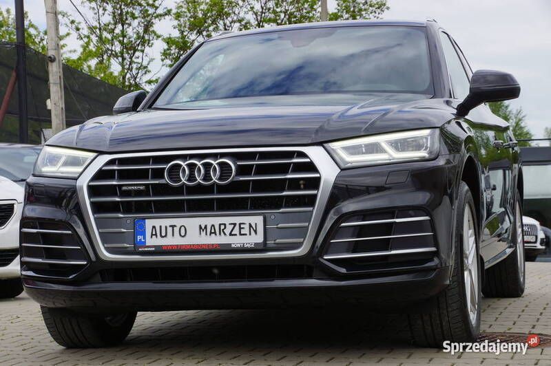 Czarny Używany 2017 Audi Q5 S-Line SUV | 92 700 zł (Uczciwa cena) - Obraz 1/4