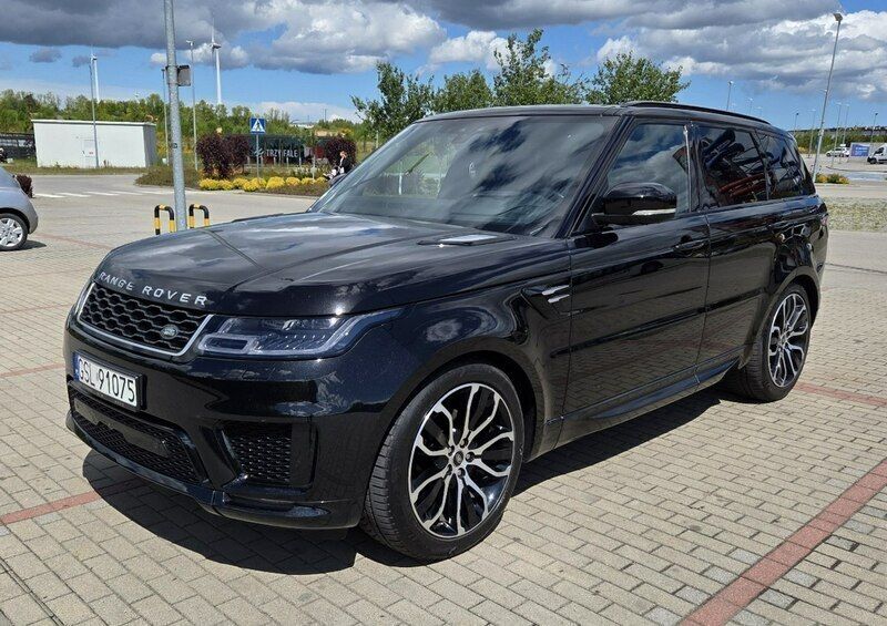 Czarny Używany 2018 Land Rover Range Rover Sport SUV | 185 900 zł - Obraz 1/4