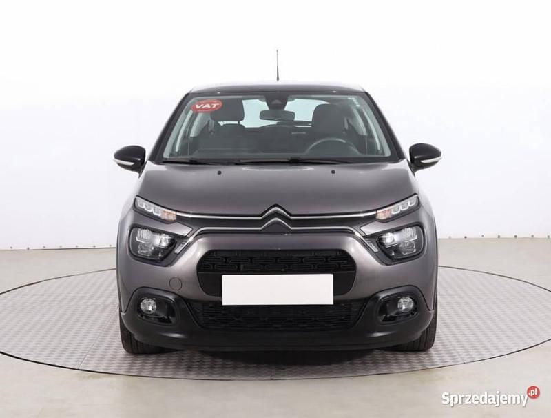 Szary Używany 2022 Citroën C3 PureTech Hatchback | 55 999 zł (Uczciwa cena) - Obraz 1/4