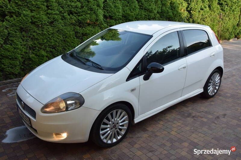 Używany Fiat Grande Punto Sport 2009 Biały Hatchback