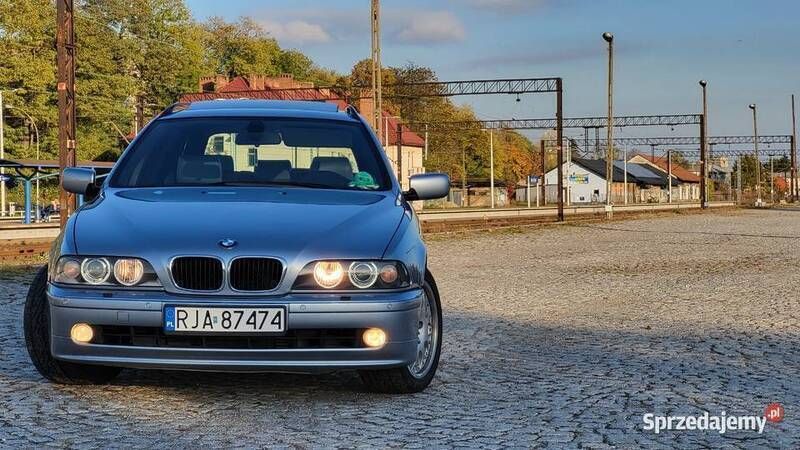 Używany BMW 525 2002 Niebieski Sedan/Limuzyna