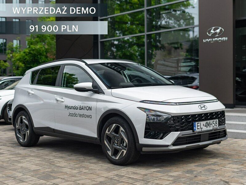 Biały (metalik) Używany 2024 Hyundai Bayon SUV | 91 900 zł (Uczciwa cena) - Obraz 1/4