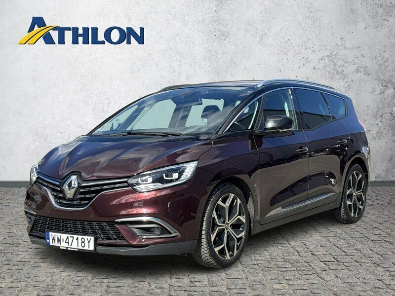 Bordowy (metalik) Używany 2021 Renault Grand Scénic IV Minivan | 88 600 zł - Obraz 1/4