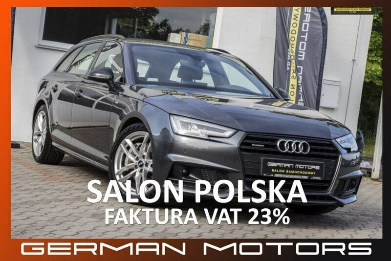 Szary (metalik) Używany 2017 Audi A4 Kombi | 69 024 zł (Dobra cena) - Obraz 1/4
