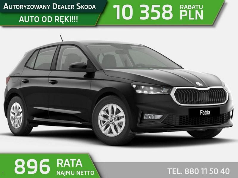 Czarny (metalik) Nowe 2025 Skoda Fabia Hatchback | 77 764 zł (Uczciwa cena) - Obraz 1/4