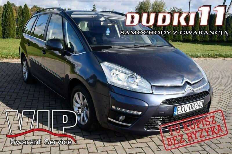 Fioletowy (metalik) Używany 2011 Citroën Grand C4 Picasso Minivan | 21 900 zł (Uczciwa cena) - Obraz 1/4